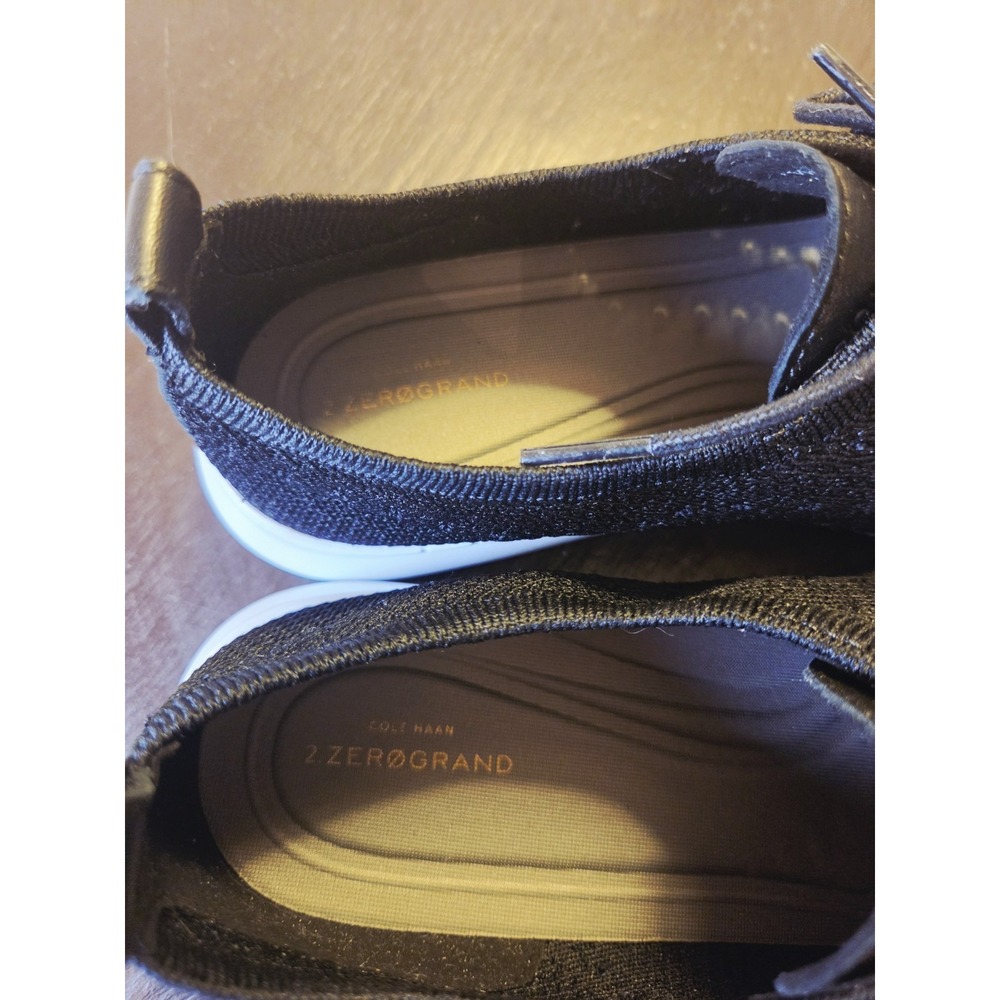 Cole Haan Wms 2 ZEROGRAND Stitchlite Black Knit/White Sz 8.5B W11511 NEW! $160 - Picture 11 of 14